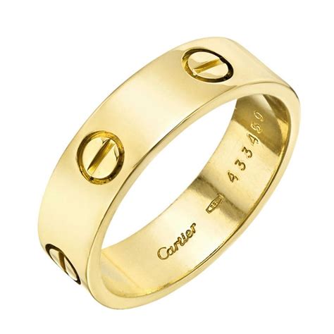 cartier love ring man.